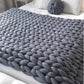 LuxSleep Chunky Knit Blanket